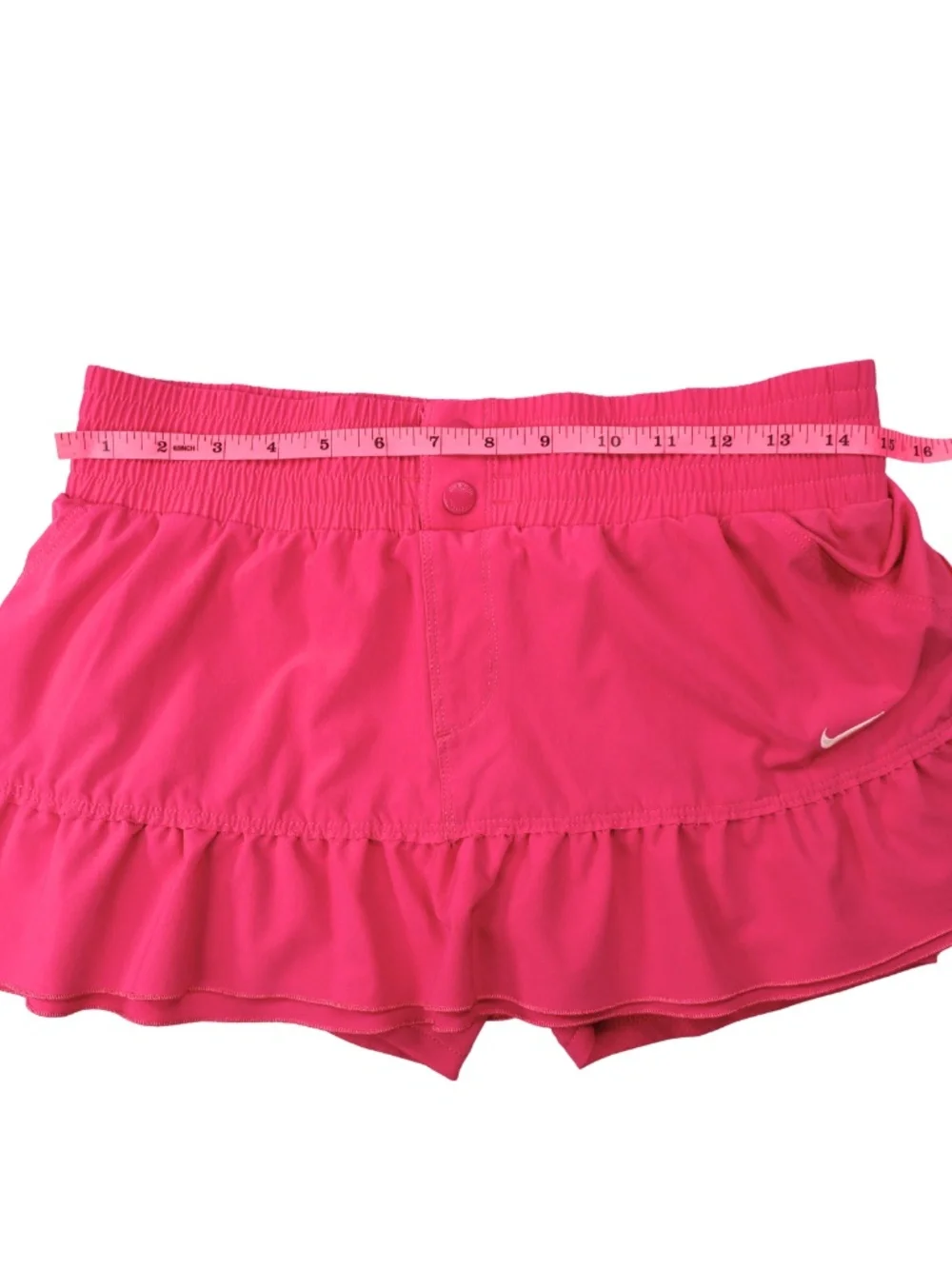 Nike Girls Pink Athletic Tennis Golf Skort Built In Shorts Medium 8-10 - Picture 3 of 8